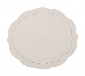 Kim Seybert Tailored Placemat / Ivory - Set 4