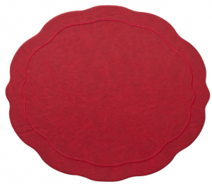 Kim Seybert Tailored Placemat / Ruby - Set 4
