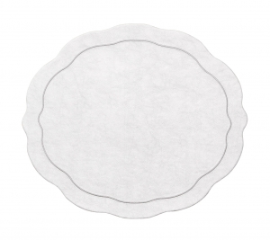 Kim Seybert Tailored Placemat / Silver - Set 4