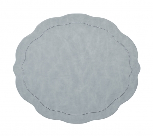 Kim Seybert Tailored Placemat / Steel Grey - Set 4