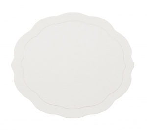 Kim Seybert Tailored Placemat / White - Set 4