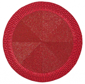 Kim Seybert Palisades Placemat Red - Set 2