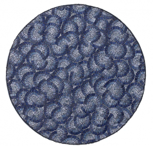 Kim Seybert Lune Placemat Blue - Set 2