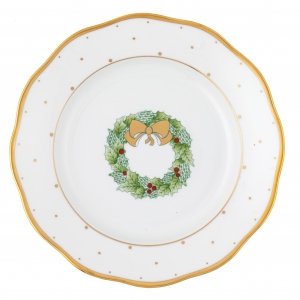 Herend Christmas Dessert - Wreath