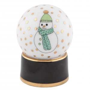 Herend Snow Globe - Key Lime