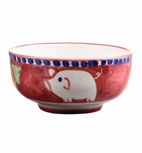 Vietri Campagna Porco Cereal/Soup Bowl