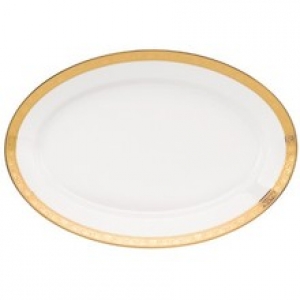 Philippe Deshoulieres Trianon Gold Oval Platter