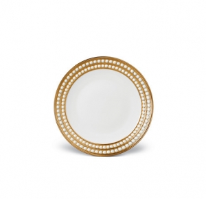 L'Objet Perlee Gold Dessert Plate