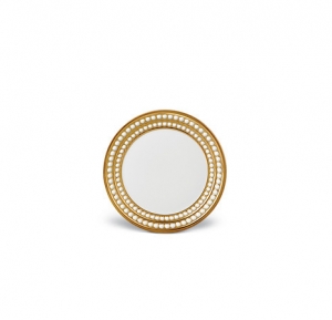 L'Objet Perlee Gold Bread + Butter Plate