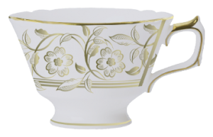 Royal Crown Derby Primrose Tea Cup / White