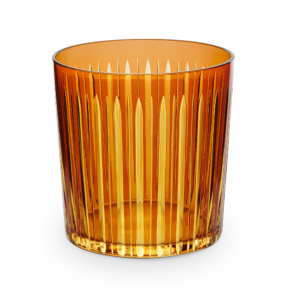 L'Objet Prism Amber Double Old Fashioned Glasses  - Set 4