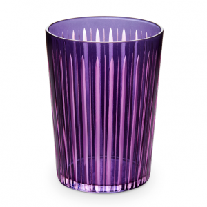 L'Objet Prism Purple Highball Glasses  - Set 4
