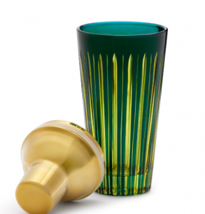 L'Objet Prism Green Cocktail Shaker