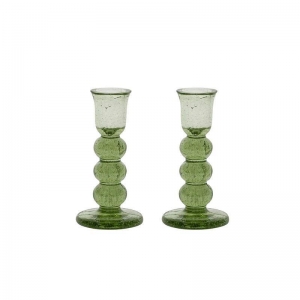 Juliska Provence Basil 5" Candlestick- Pair