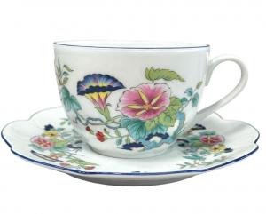 Royal Limoges Paradis Bleu Tea Cup
