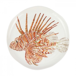 Vietri Reef Lionfish Round Platter - 16.5"