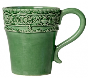 Arte Italica Renaissance Italian Green Mug
