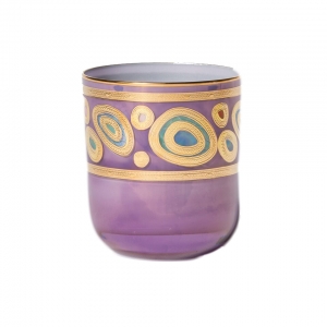 Vietri Regalia Purple Double Old Fashioned