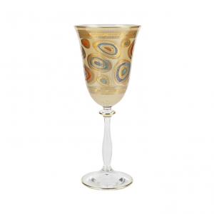 Vietri Regalia Cream Wine Glass