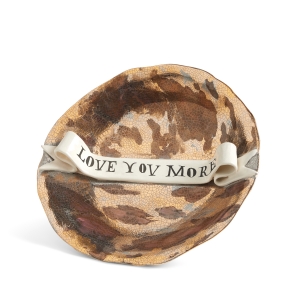 L'Objet Ruan Hoffmann Plate With Ribbon - Love You More