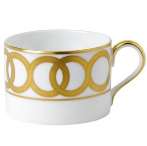 Royal Crown Derby Riviera Dream - White Tea Cup - 9 oz.