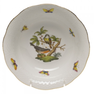 Herend Rothschild Bird Oatmeal Bowl6.5"D