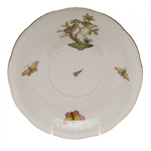 Herend Rothschild Bird Cream Soup Stand7.25"D