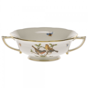 Herend Rothschild Bird Cream Soup Cup(8 Oz)