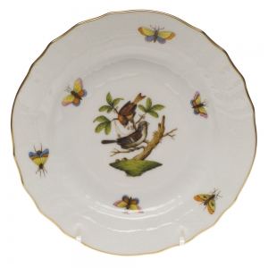 Herend Rothschild Bird Bread & Butter Plate - Mo 04