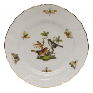 Herend Rothschild Bird Bread & Butter Plate - Mo 05