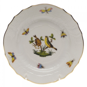Herend Rothschild Bird Bread & Butter Plate - Mo 07