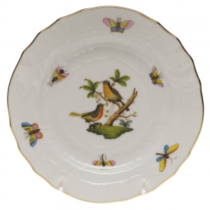 Herend Rothschild Bird Bread & Butter Plate - Mo 08