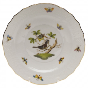 Herend Rothschild Bird Salad Plate - Motif 01 7.5"D