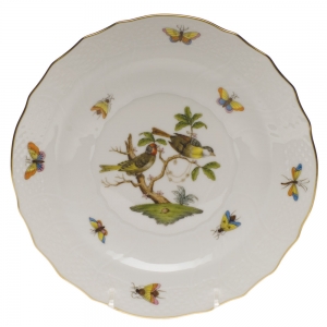 Herend Rothschild Bird Salad Plate - Motif 11 7.5"D