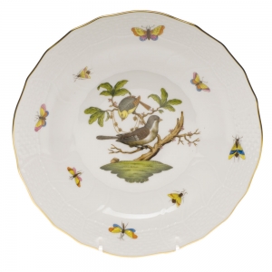 Herend Rothschild Bird Dessert Plate - Motif 01 8.25"