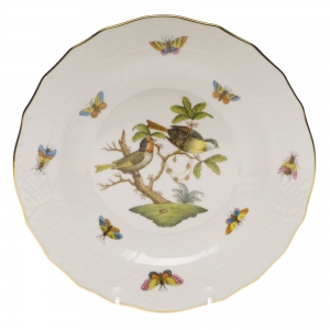 Herend Rothschild Bird Dessert Plate - Motif 11 8.25"