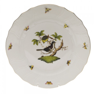 Herend Rothschild Bird Dinner Plate - Motif 01 10.5"D