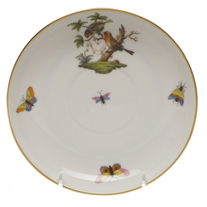 Herend Rothschild Bird Tea Saucer6"D