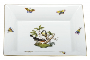 Herend Rothschild Bird Jewlery Tray