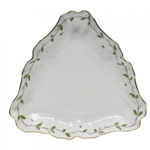 Herend Rothschild Garden Triangle Dish