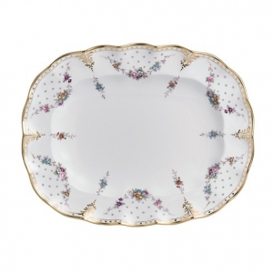 Royal Crown Derby Royal Antionette Large Oval Platter