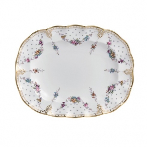 Royal Crown Derby Royal Antionette Medium Oval Platter