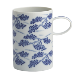 Mottahedeh Blue Shou Mug