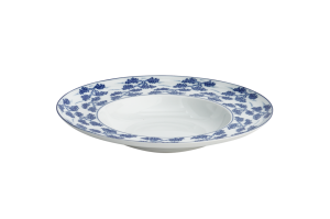 Mottahedeh Blue Shou Pasta Plate - 11"