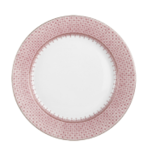 Mottahedeh Pink Lace Bread & Butter Plate - 7"