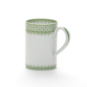 Mottahedeh Apple Green Lace Mug