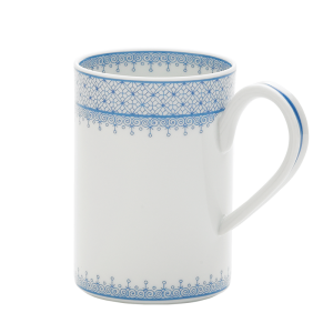 Mottahedeh Cornflower Blue Lace Mug
