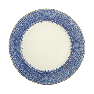 Mottahedeh Blue Lace Dessert Plate - 8.5"
