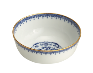 Mottahedeh Blue Lace Dessert Bowl - 4.75"