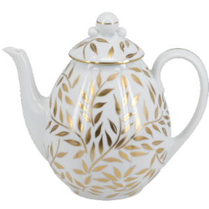 Royal Limoges Olivier Gold Teapot